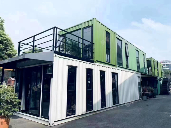 创意园集装箱房 商业街双层办公室