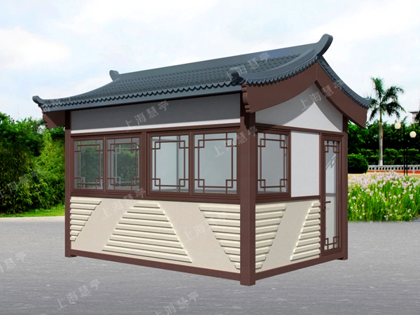 仿古岗亭中式售货亭 景区门卫室 